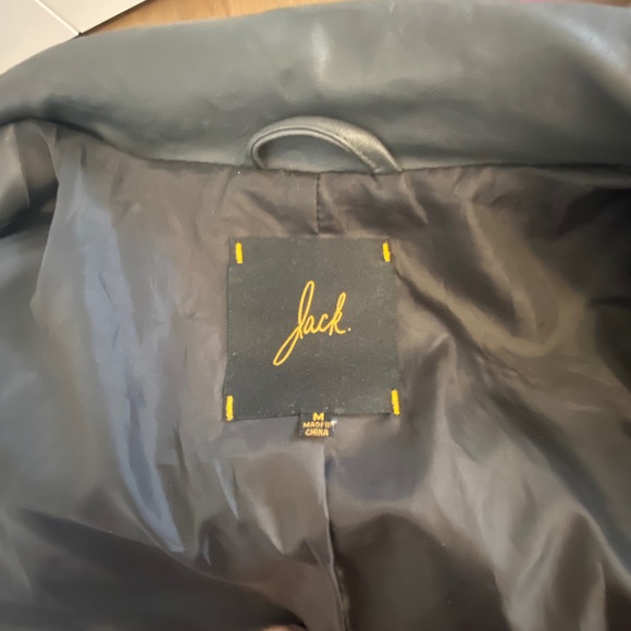 Vegan Leather Jacket - Picture 8 of 10